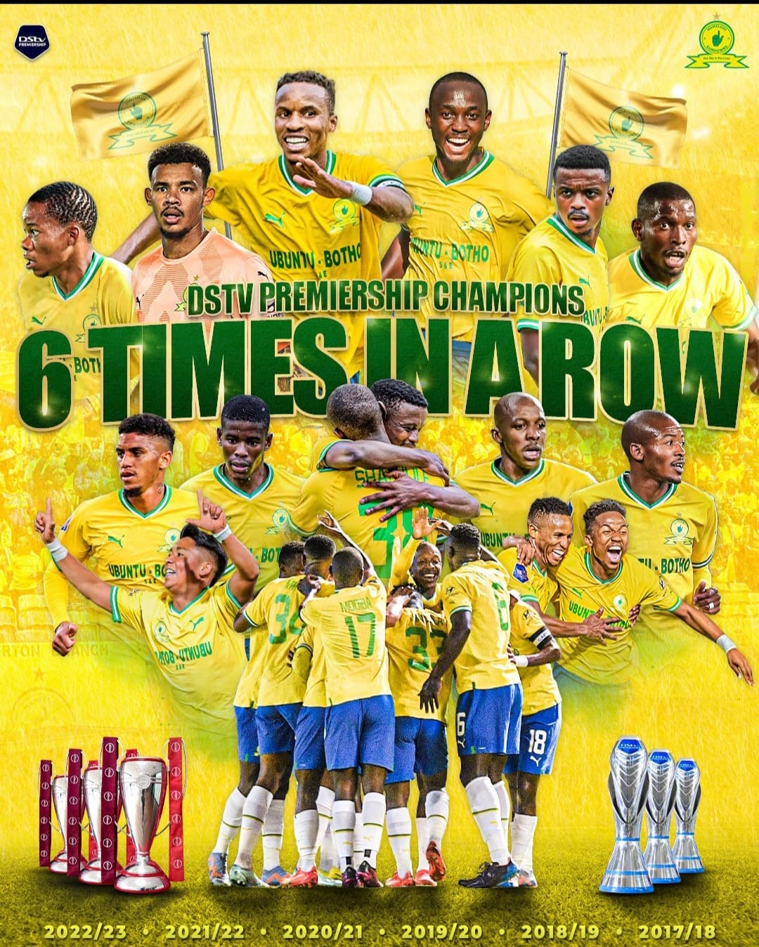 IMamelodi Sundowns iphindile futhi yathatha iDStv Premiership Cup
