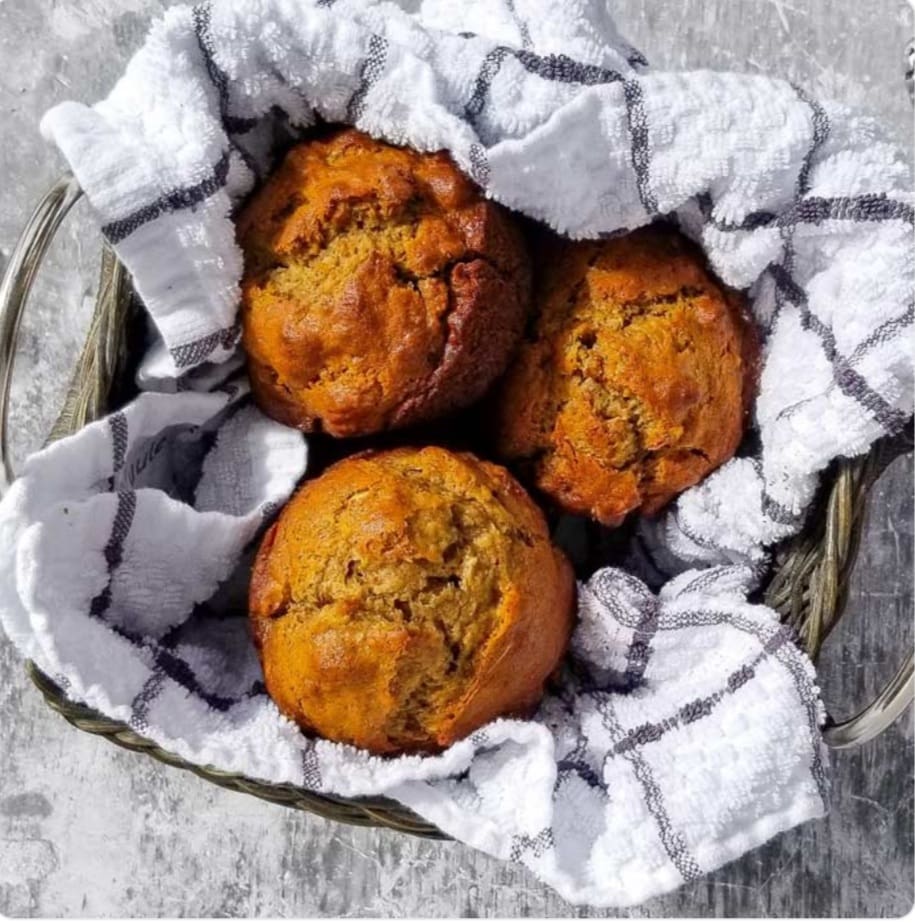 Delicious banana and cinnamon muffins recipe