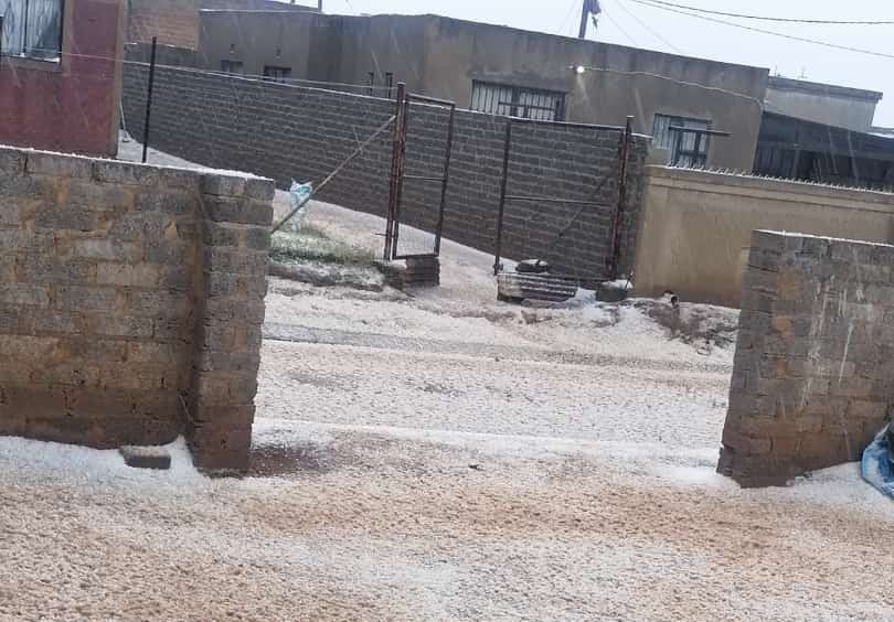 Hailstorm hits parts of Orange Farm