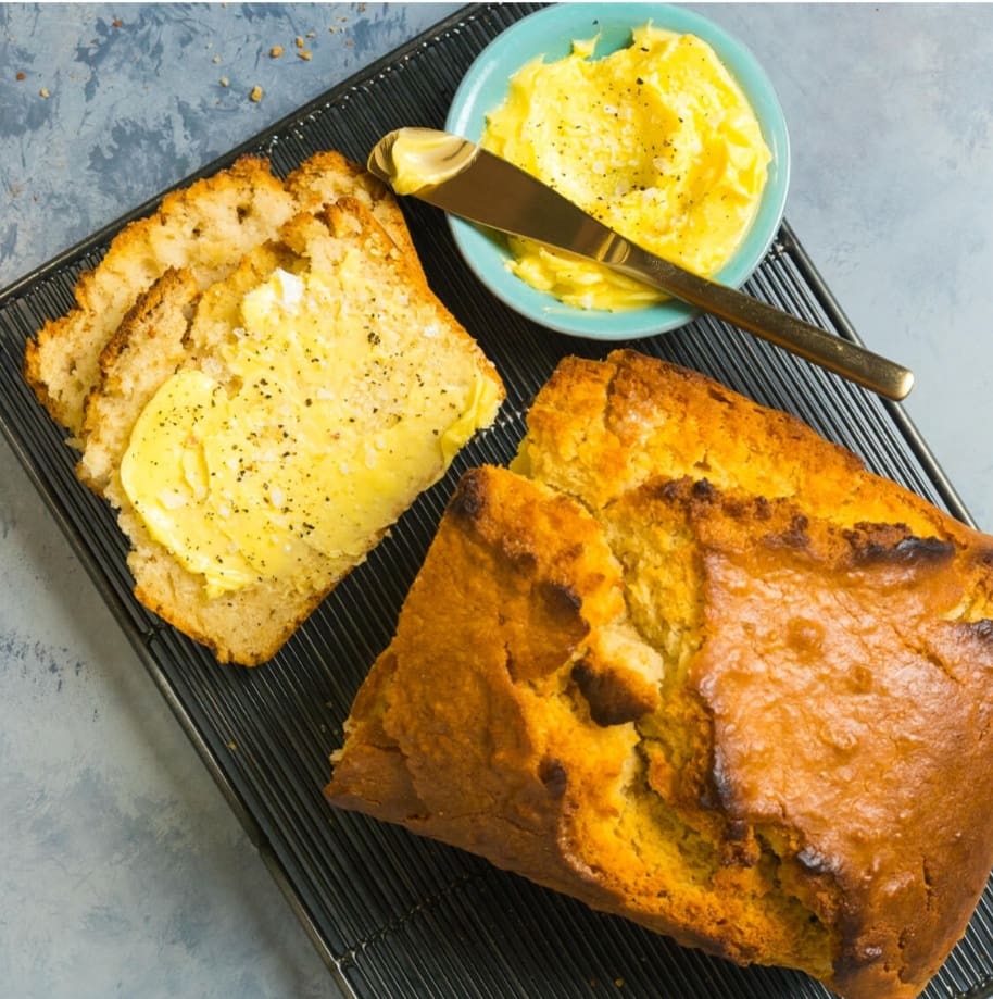 Try this five-ingredients beer bread