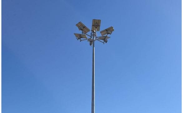 City Power installs 5 solar high masts in Orange Farm and Poortjie