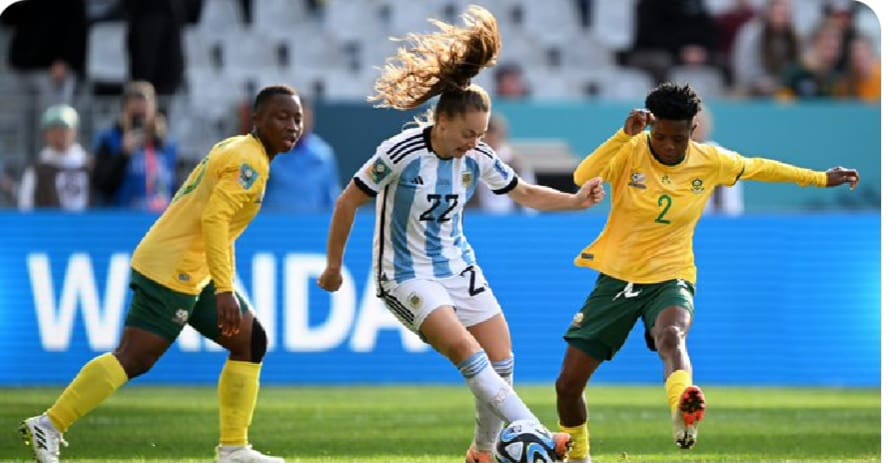 Banyana share spoils with Argentina in crucial World Cup match