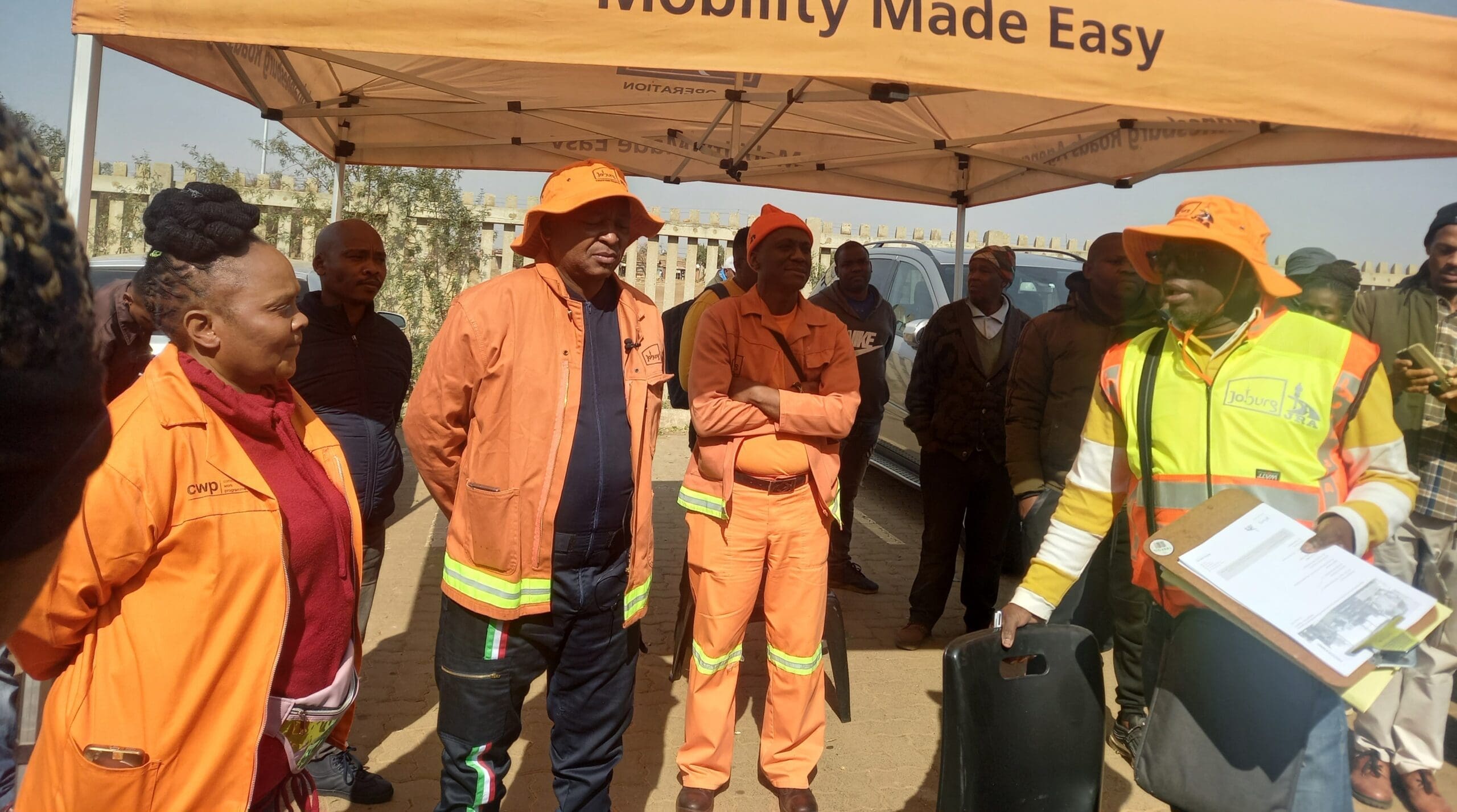 MMC Kenny Kunene and JRA launch #OperationRestore in Orange Farm