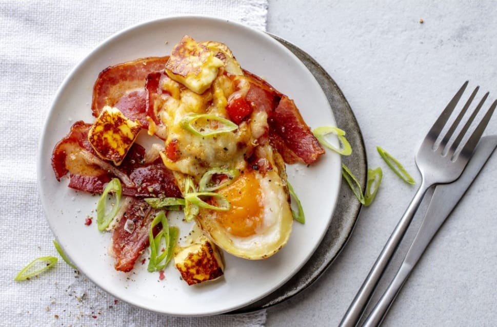 Breakfast recipe: 3-cheese breakfast potatoes