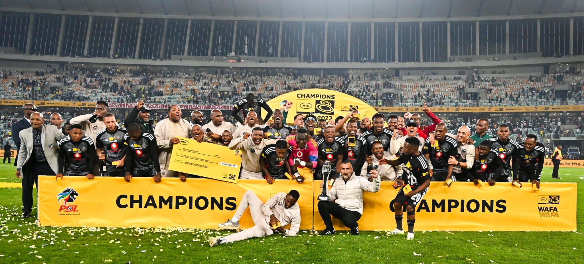 Pirates beat Sundowns to retain MTN8 title