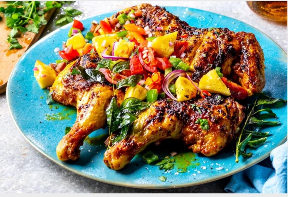 Today’s recipe: Spatchcock butter chicken