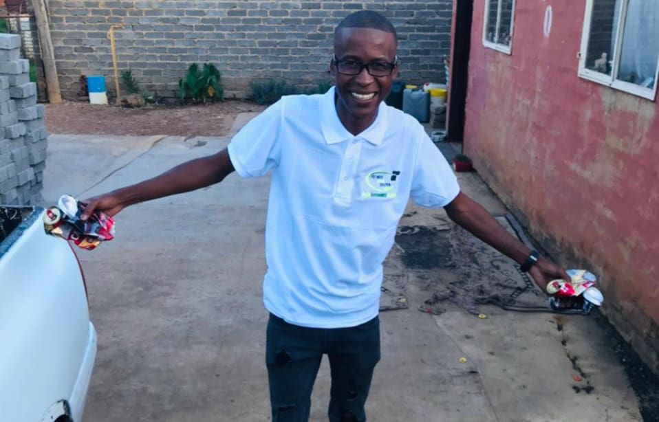 Siyabonga Nzama transforms waste into a valuable asset