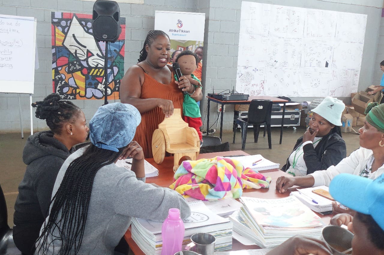 Afrika Tikkun’s Arekopaneng Centre drives empowerment for Orange Farm ECD educators through collaborative initiatives