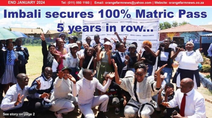 Current Issue: Orange Farm News End January 2024