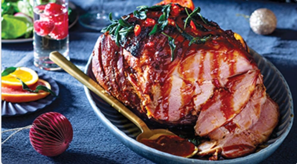 Recipe of the day: Citrus, Chilli and Sage-glazed Gammon