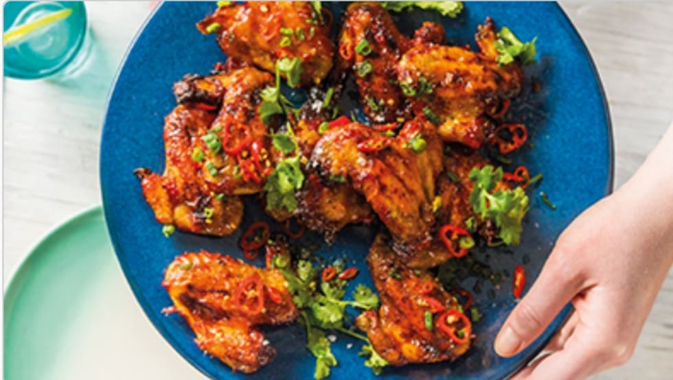 Today’s recipe: Bourbon and Maple Chicken Wings