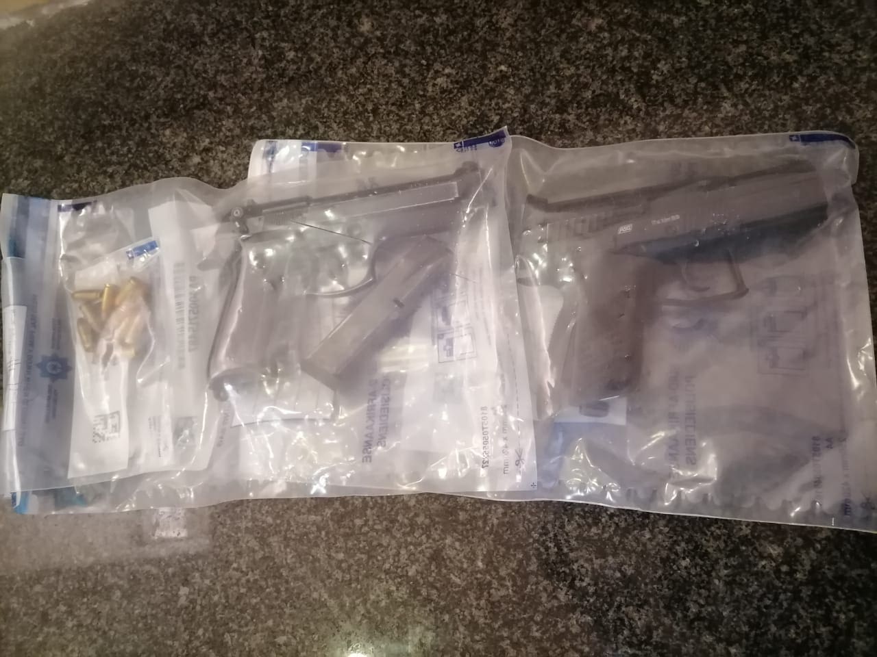 Six suspects apprehended for illegal firearms and ammunition at Naledi Taxi Rank