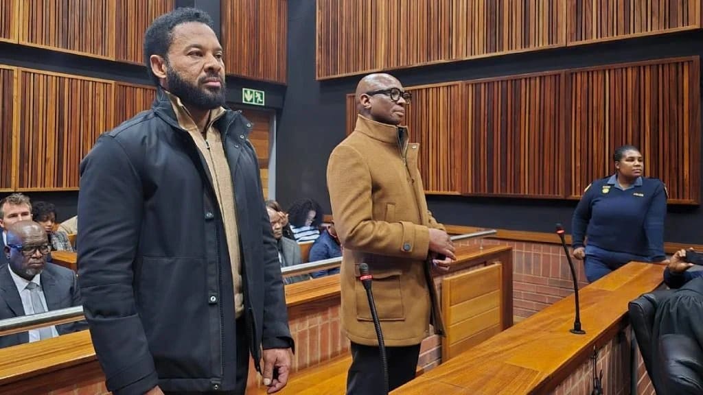 Minister Zizi Kodwa and businessman Jehan Mackay appeared in court on allegations of corruption