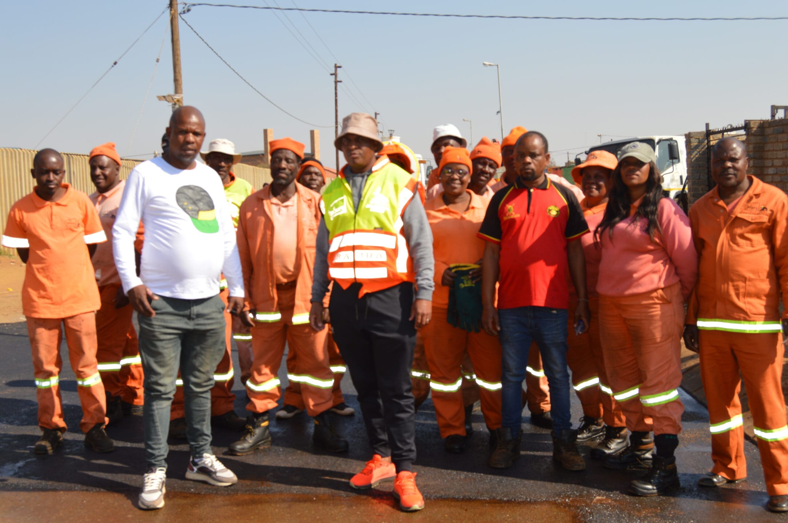 JRA repairs Drieziek 3 road, ensuring safer commutes for all