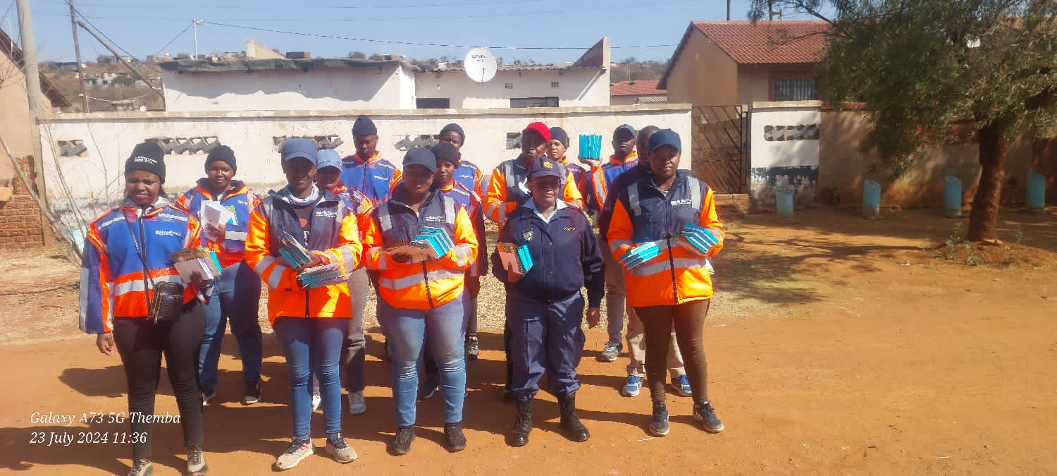 Orange Farm SAPS initiates campaign against GBV and drug abuse in Ext 2