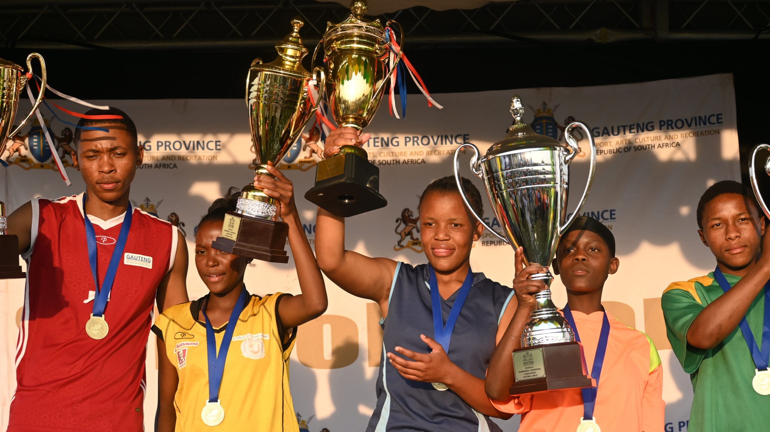 Clapham High School and Jabulile Secondary School defend their crowns in the Gauteng Schools Wednesday League Champions 