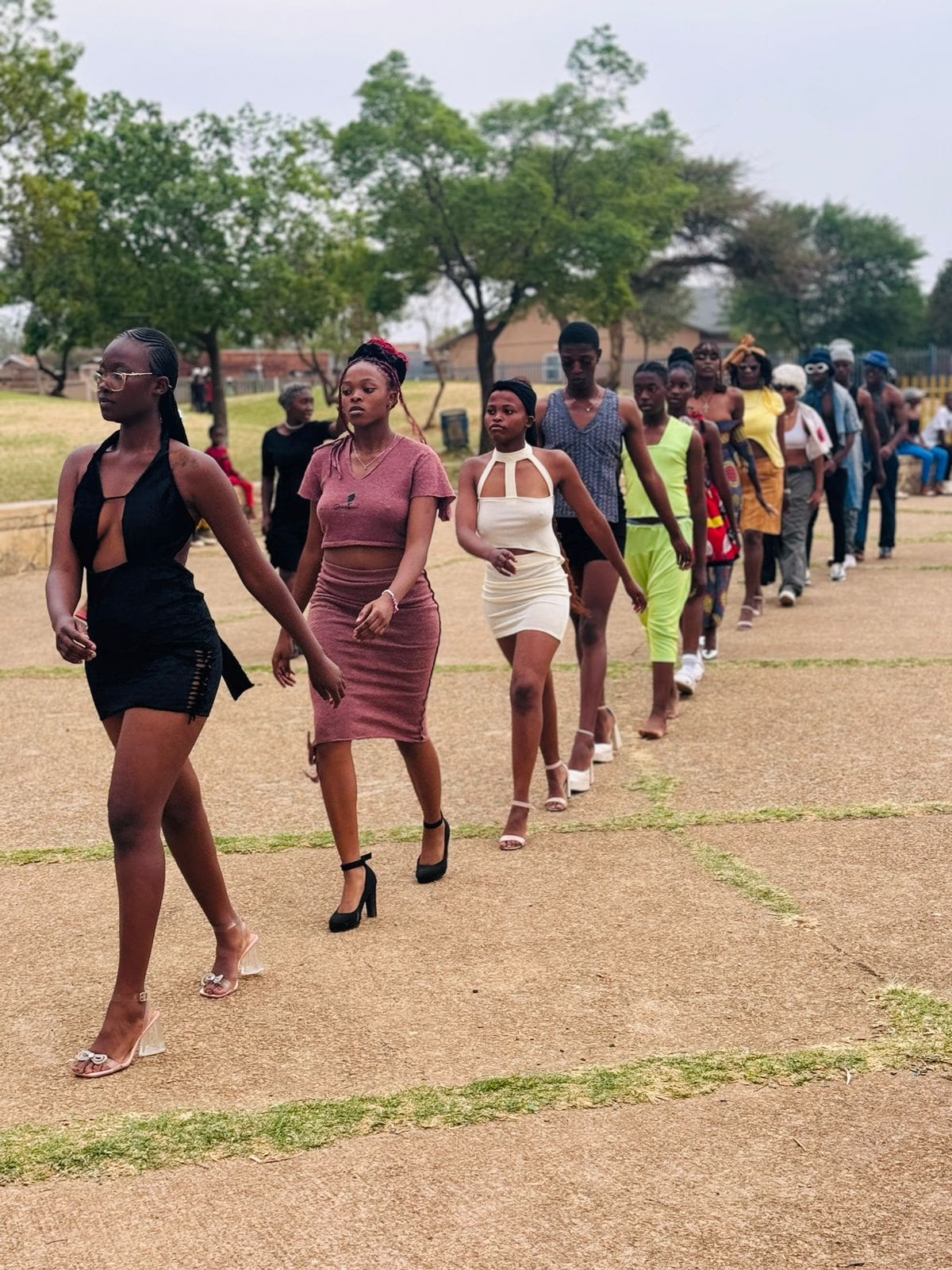 Umswenko was the order of the day at the Orange Farm Fashion Show