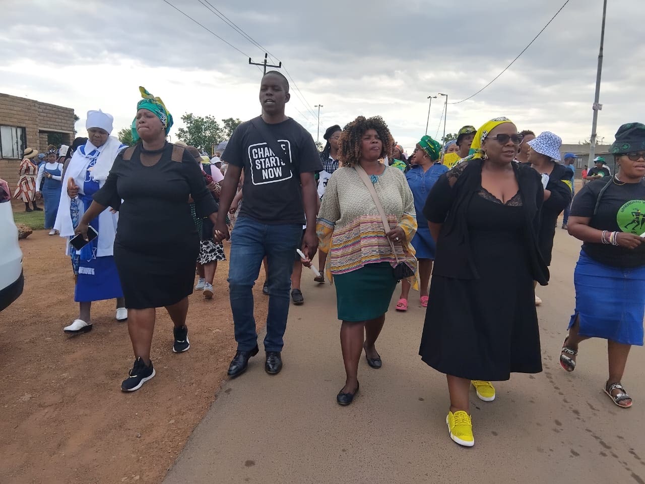 Orange Farm residents unite in prayer to end tragic wave of murders