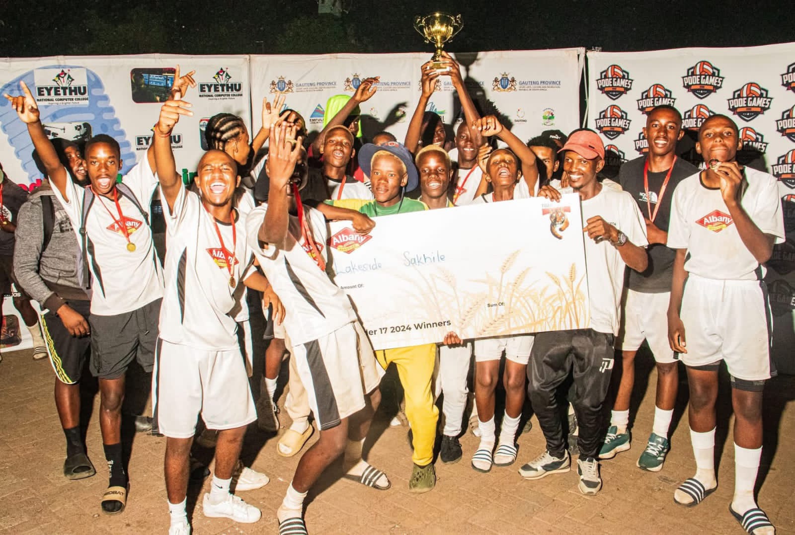 Lakeside Sakhile FC U17 crowned Pooe Festive Games champions