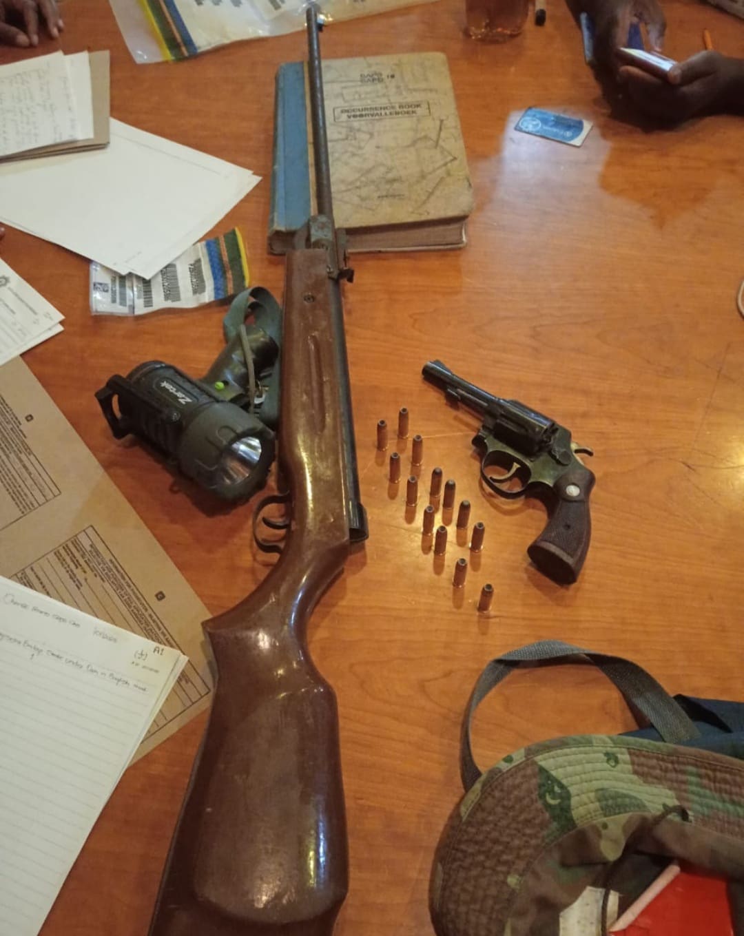 Police nab two for illegal firearms in Lakeside