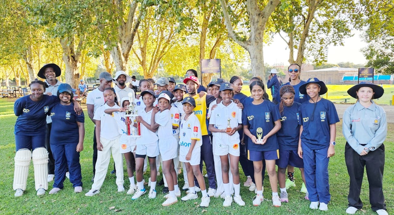 Orange Farm girls cricket U-13 wins T10 Tournament!
