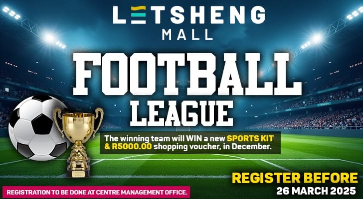 Letsheng Mall kicks off exciting monthly football tournament