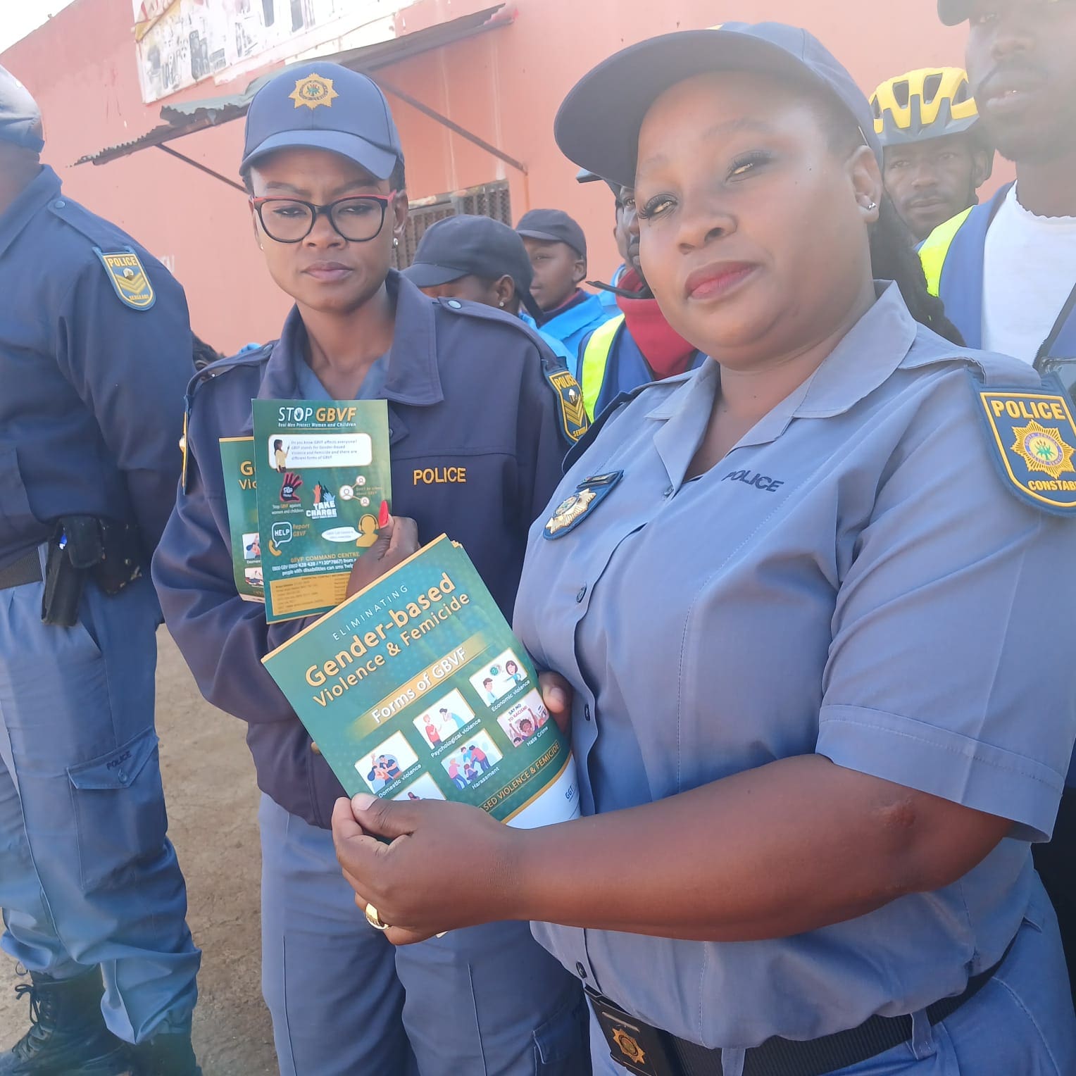 Visible action: Orange Farm police on the frontlines against GBVF