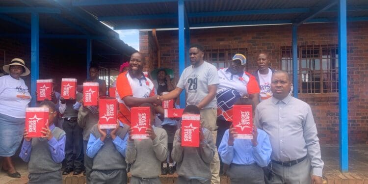 Community Leaders Donate 100 Shoes to Local Schools in Drieziek 4