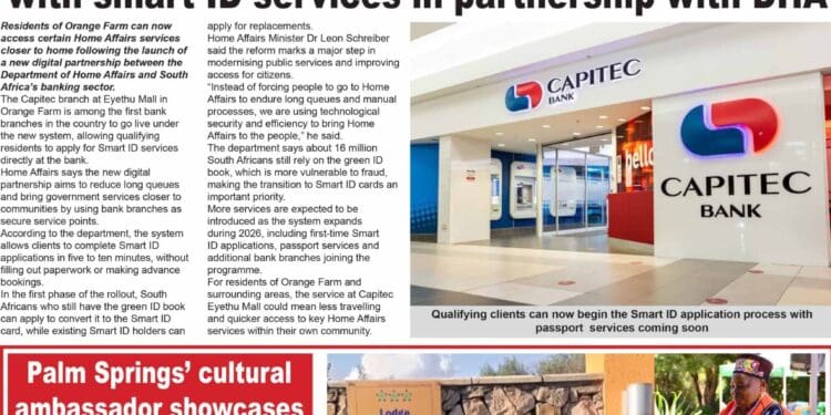 Current Issue: Orange Farm News – Mid March 2026