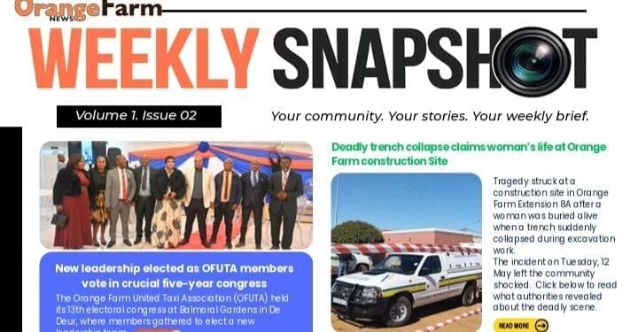 Weekly Snapshot: Orange Farm News Newsletter