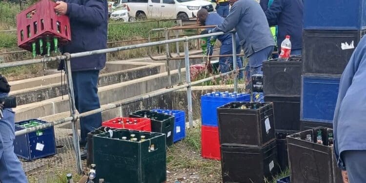 Sedibeng police destroy over 3 million millilitres of illegal liquor during Operation Shanela