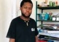Sibusiso uses painting to turn pain into visual storytelling