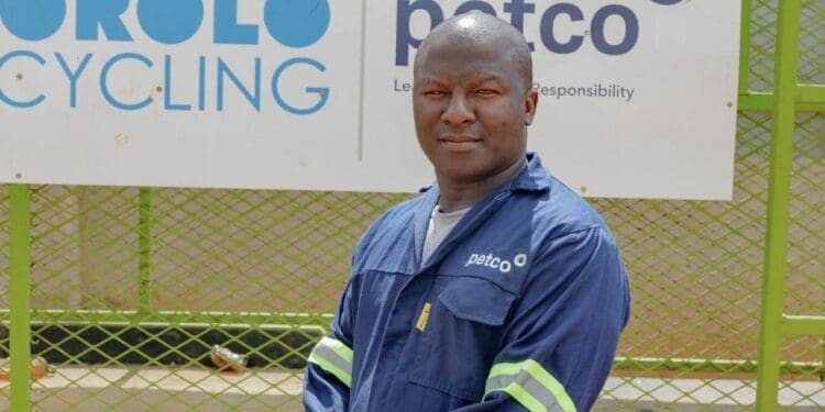 Tumelo Morolo turns waste into award-winning work
