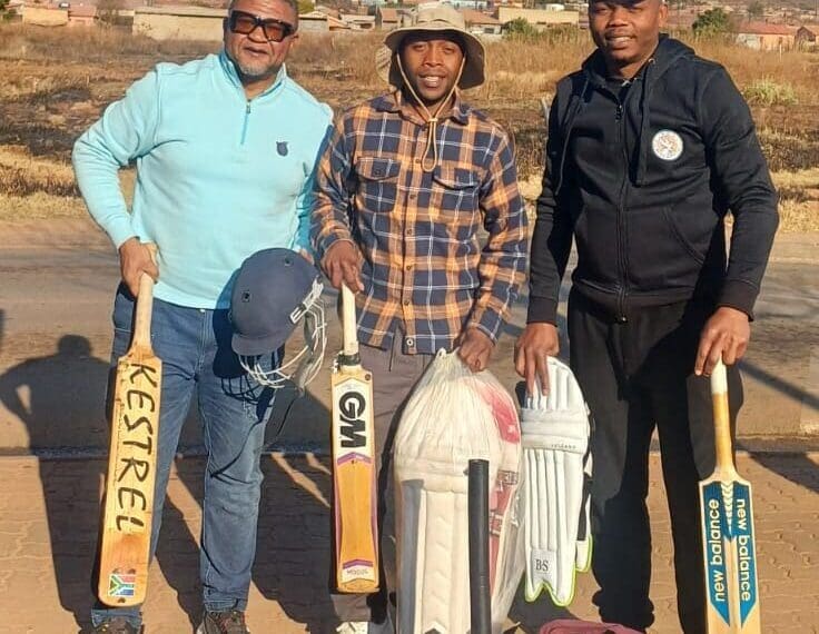 Equipment boost strengthens local cricket club